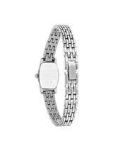 Coach Greta Qtz Basic Mini Silver White Tonneau Dial Women's Watch 14504715