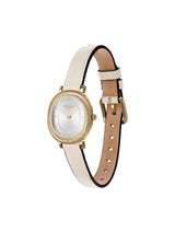 Coach Harlow Qtz Basic Slim Silver White Cushion Dial Women's Watch 14504724