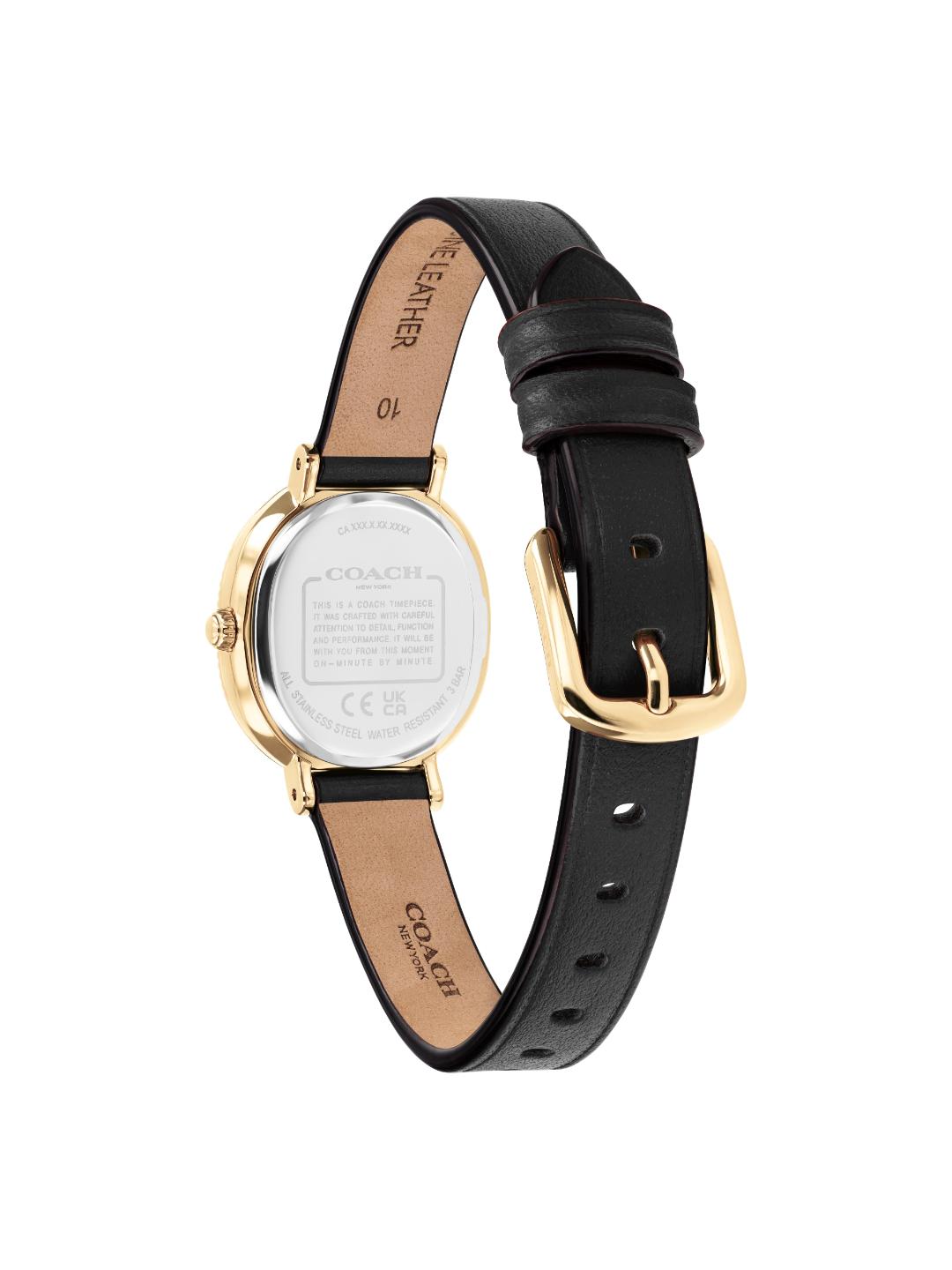Coach Harlow Qtz Basic Slim Silver White Cushion Dial Women's Watch 14504726