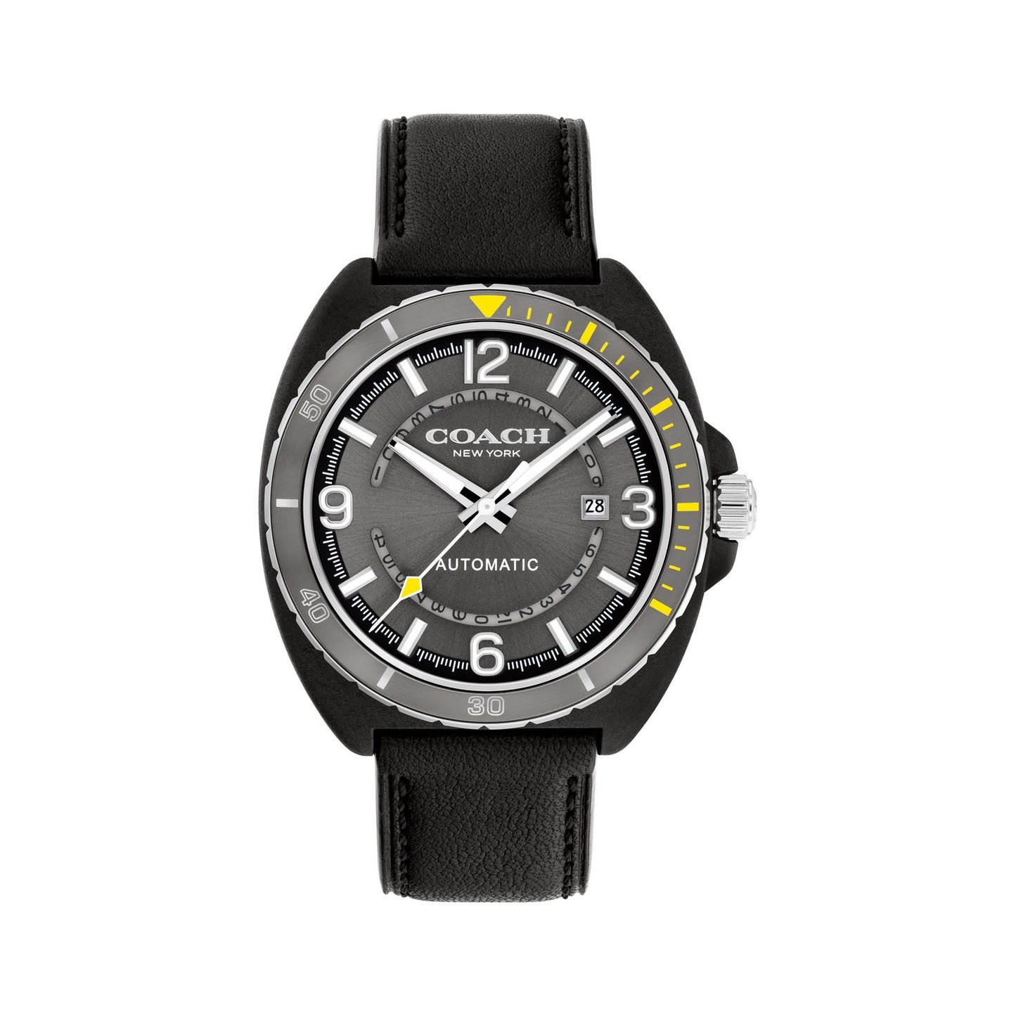 Coach CHARTER 44.5 mm Grey Dial Men Watch 14602735