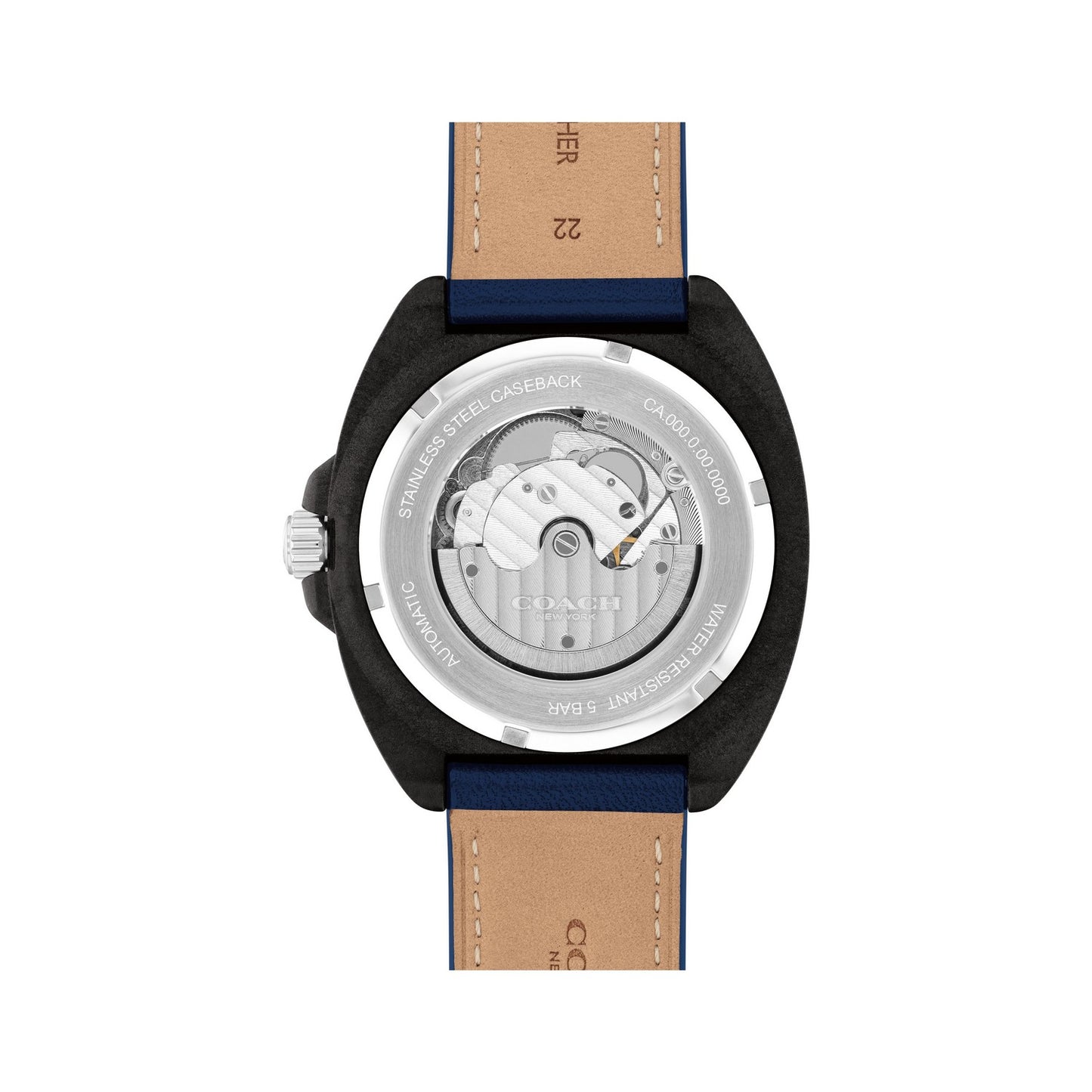 Coach CHARTER 44.5 mm Blue Dial Men Watch 14602736