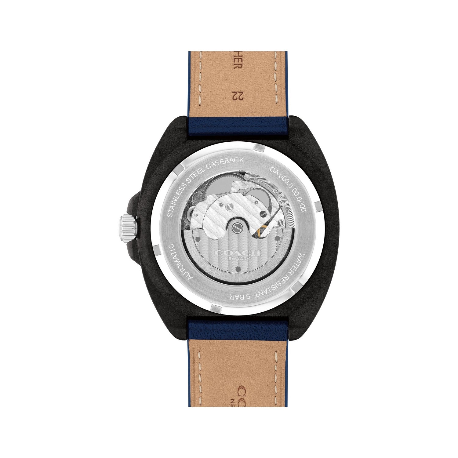 Coach CHARTER 44.5 mm Blue Dial Men Watch 14602736