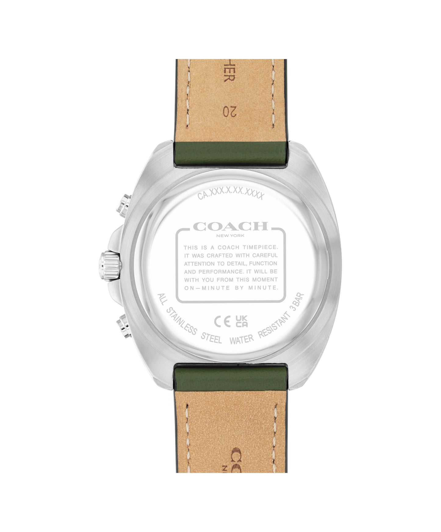 Coach CHARTER 39 mm Grey Dial Men Watch 14602742