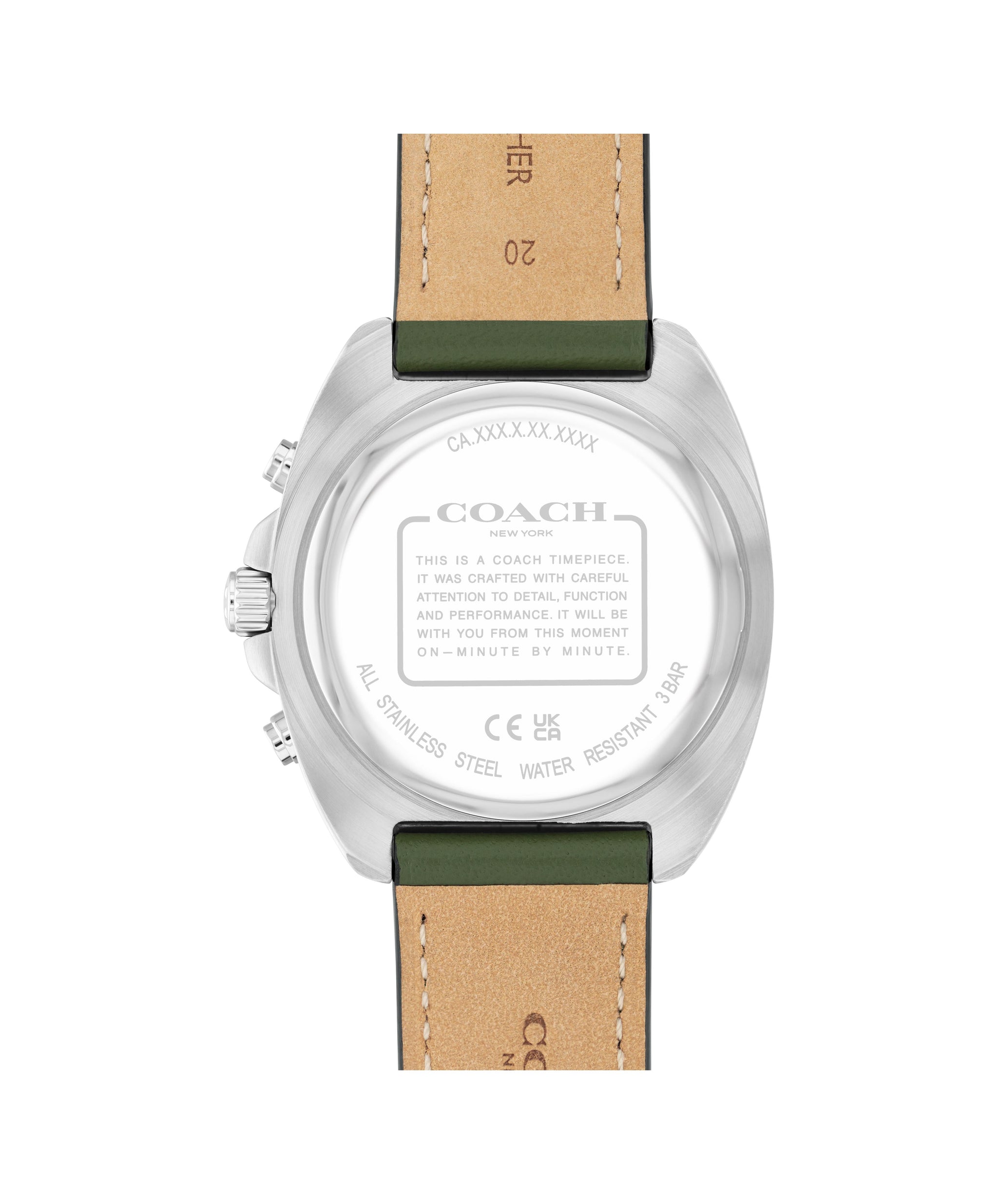 Coach CHARTER 39 mm Grey Dial Men Watch 14602742