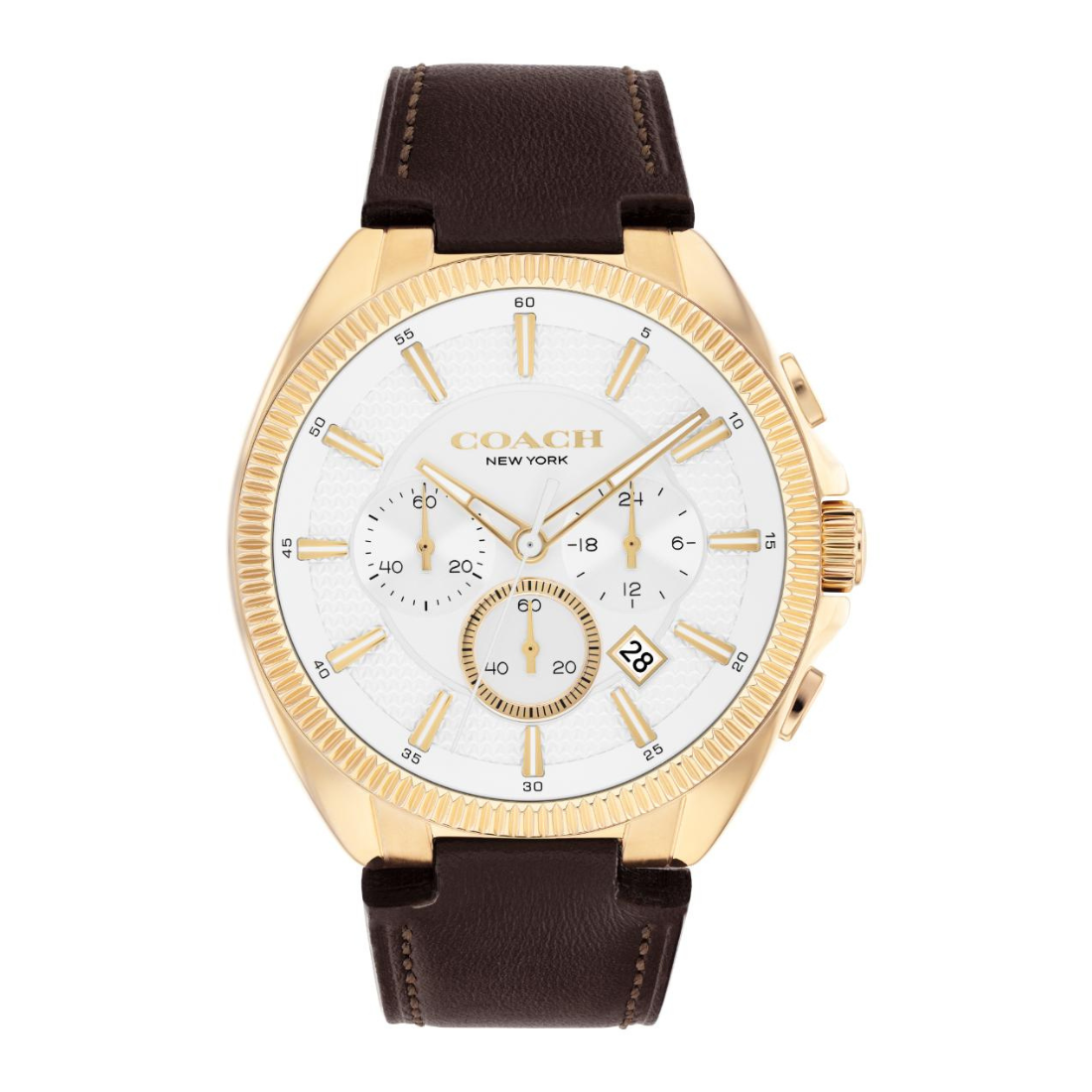 Coach Jackson Chrono White 44.1 mm Dial Men Watch 14602746
