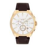 Coach Jackson Chrono White 44.1 mm Dial Men Watch 14602746