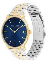Coach Elliot Qtz Basic Blue Color Round Dial Men's Watch - 14602748
