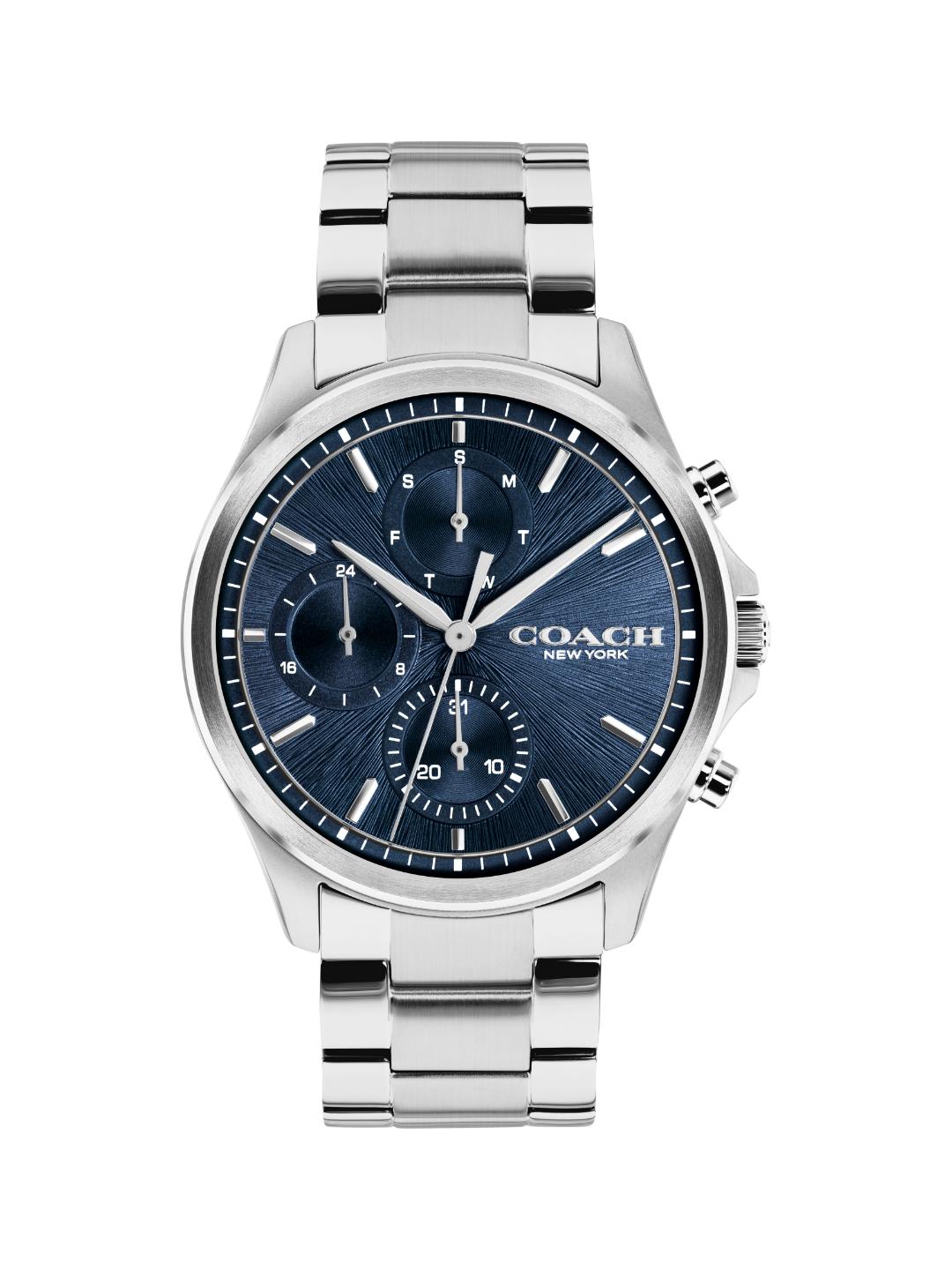 Coach Oliver Multifunction Navy 41 mm Dial Men Analog Watch 14602776