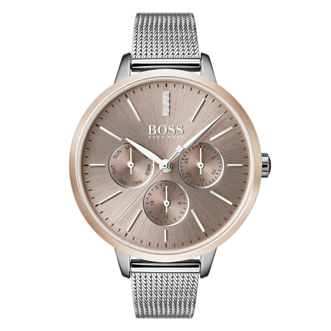 Boss SYMPHONY 38 mm Rose Gold Dial Women Analog Watch 1502423