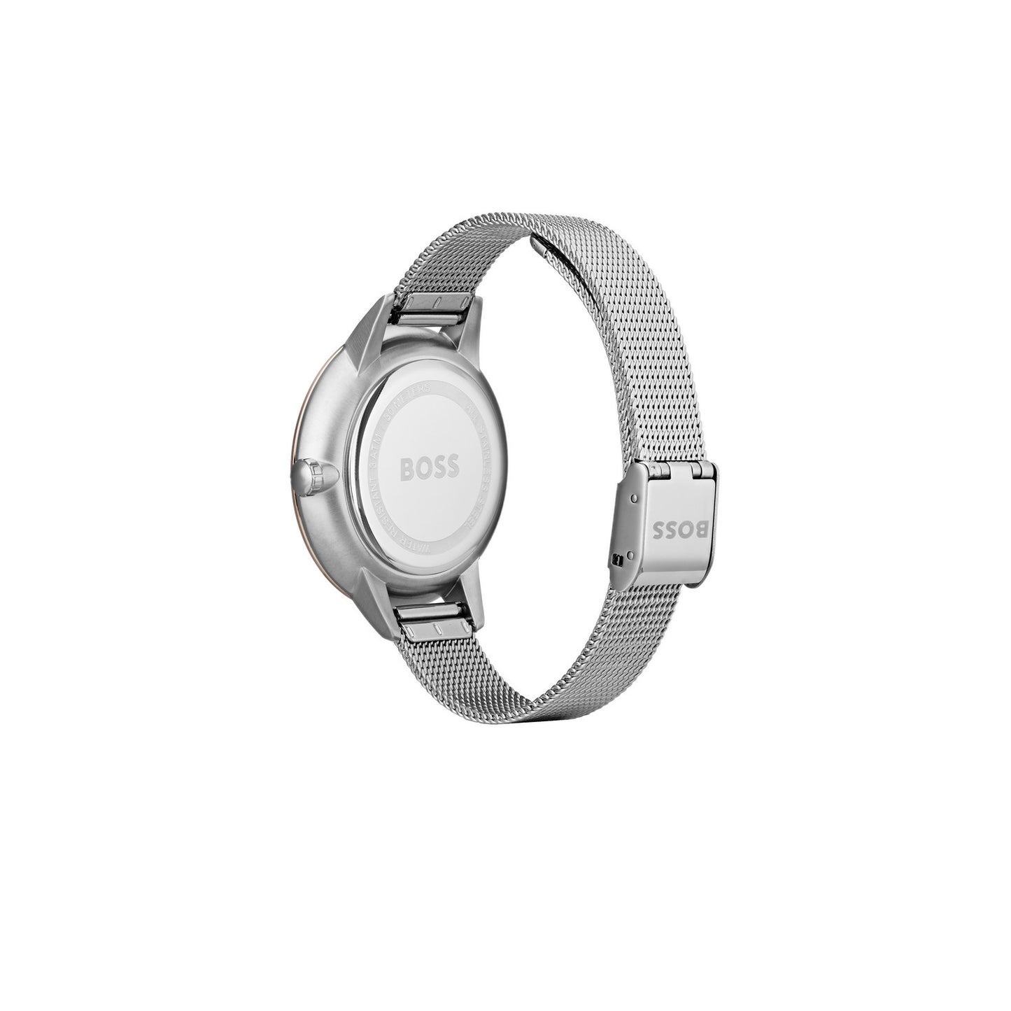 Hugo Boss SYMPHONY 38 mm Rose Gold Dial Women Analog Watch- 1502423