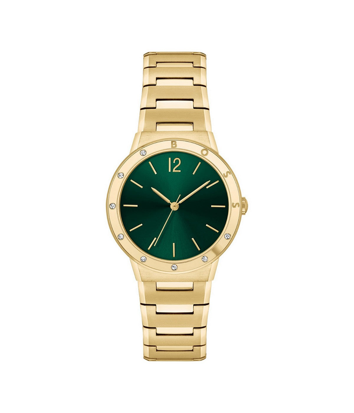 Boss BREATH 34 mm Green Dial Women Watch 1502649
