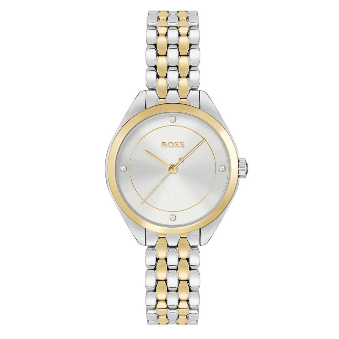 Boss MAE 30 mm Silver Dial Women Watch 1502724
