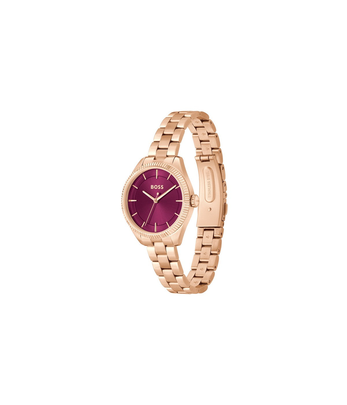 Boss SAGE 32 mm Red Dial Women Watch 1502728