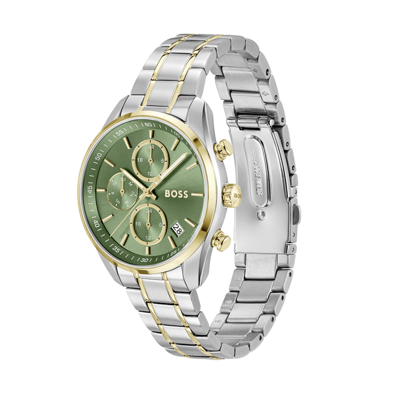 Boss GRAND TOUR LADIES 38 mm Green Dial Women Watch 1502766