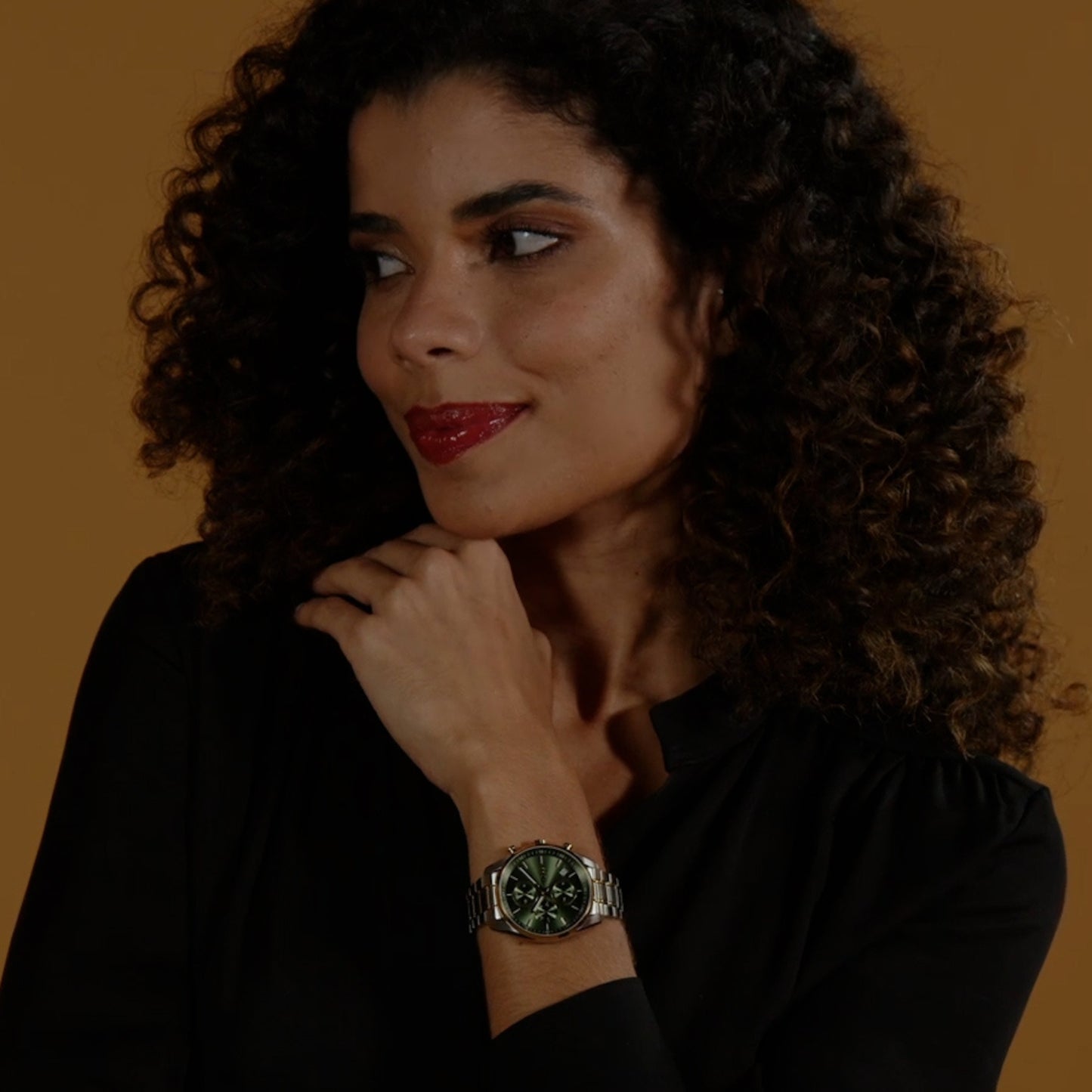 Boss GRAND TOUR LADIES 38 mm Green Dial Women Watch 1502766