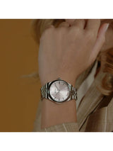 Boss Graceful Qtz Basic 36 mm Pink Mother Of Pearl Dial Women Watch 1502776