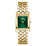 Boss LUCY QTM 23 mm Green Dial Women Watch 1502785