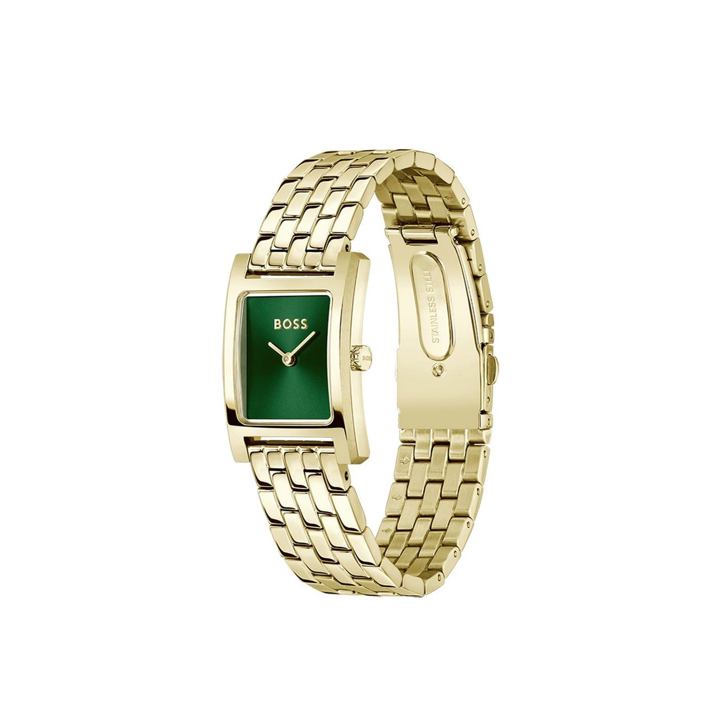 Boss LUCY QTM 23 mm Green Dial Women Watch 1502785