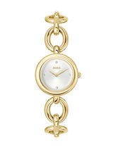 Boss Live Qtz Basic Slim Silver White Round Dial Women's Watch 1502792
