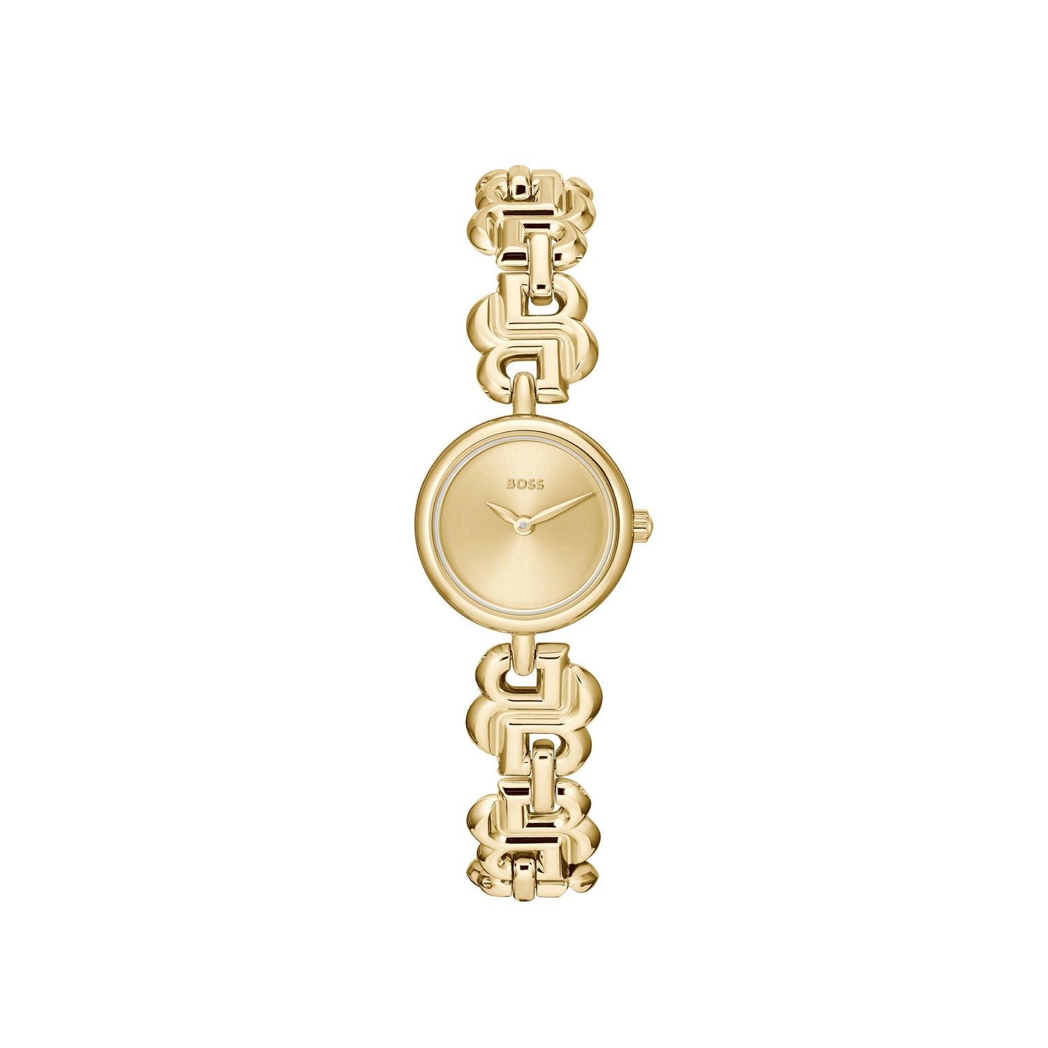 Boss 23 B DRESSY mm DOUBLE Gold Dial Women Watch 1502794