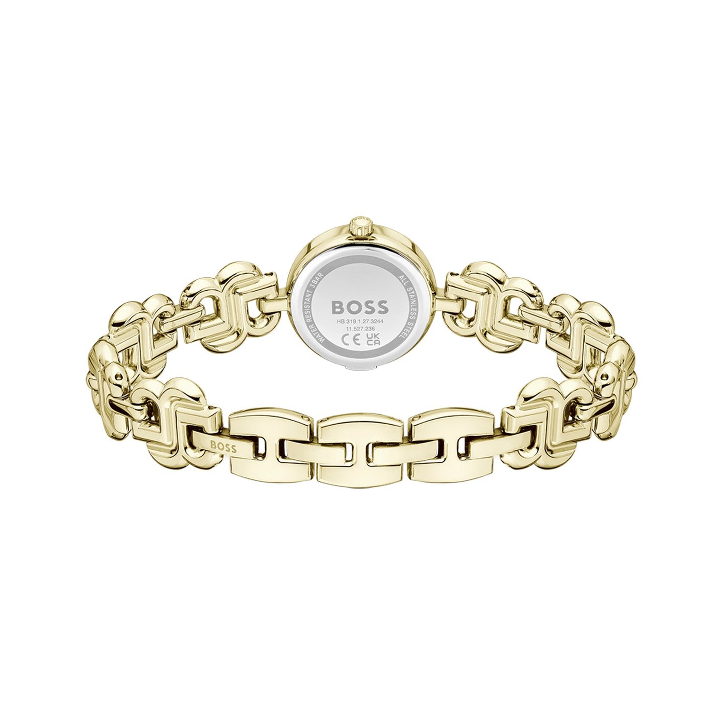 Boss 23 B DRESSY mm DOUBLE Gold Dial Women Watch 1502794