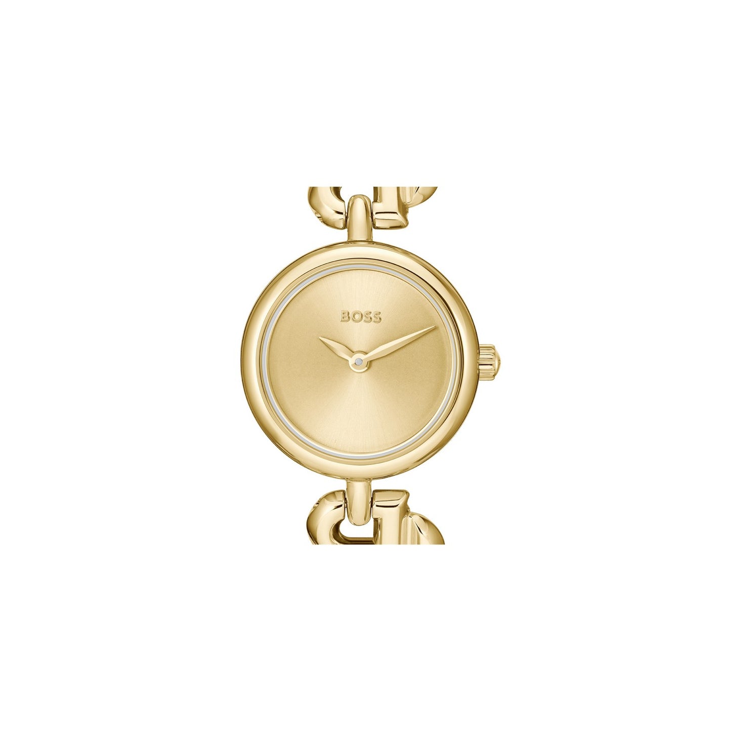 Boss 23 B DRESSY mm DOUBLE Gold Dial Women Watch 1502794