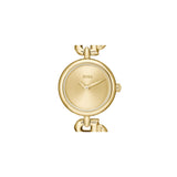 Boss 23 B DRESSY mm DOUBLE Gold Dial Women Watch 1502794