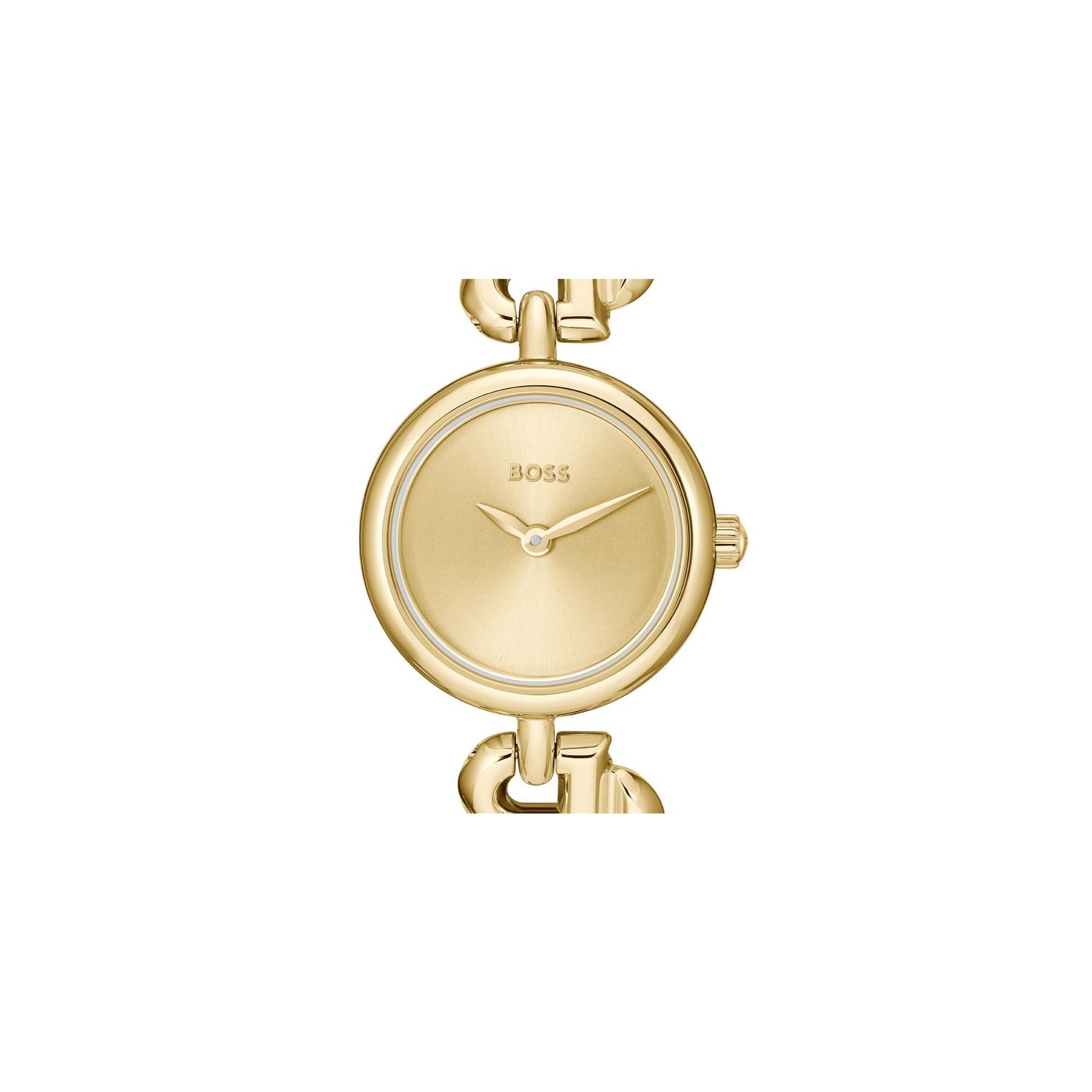 Boss 23 B DRESSY mm DOUBLE Gold Dial Women Watch 1502794