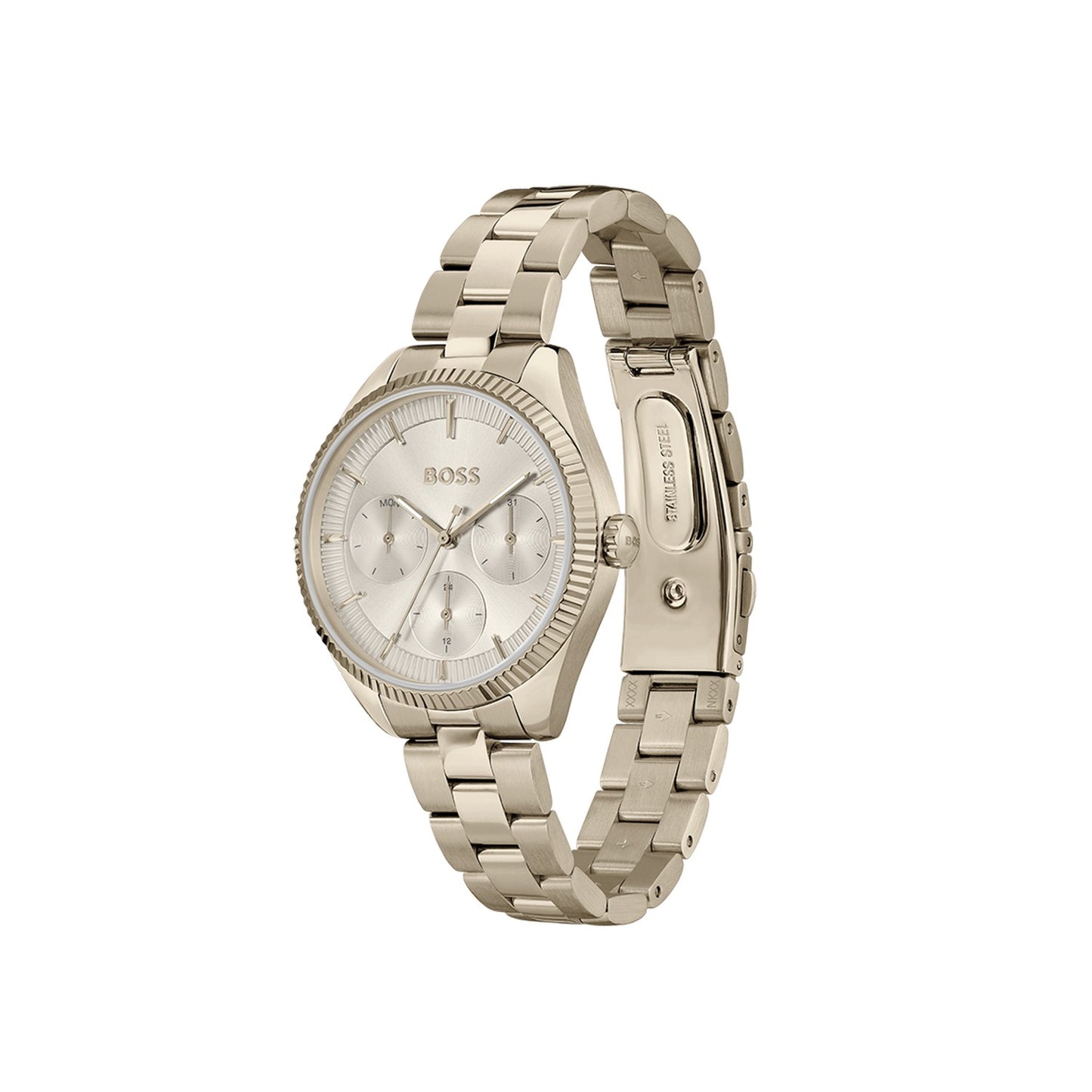 Boss SAGE SPORT 34 mm Rose Gold Dial Women Watch 1502801