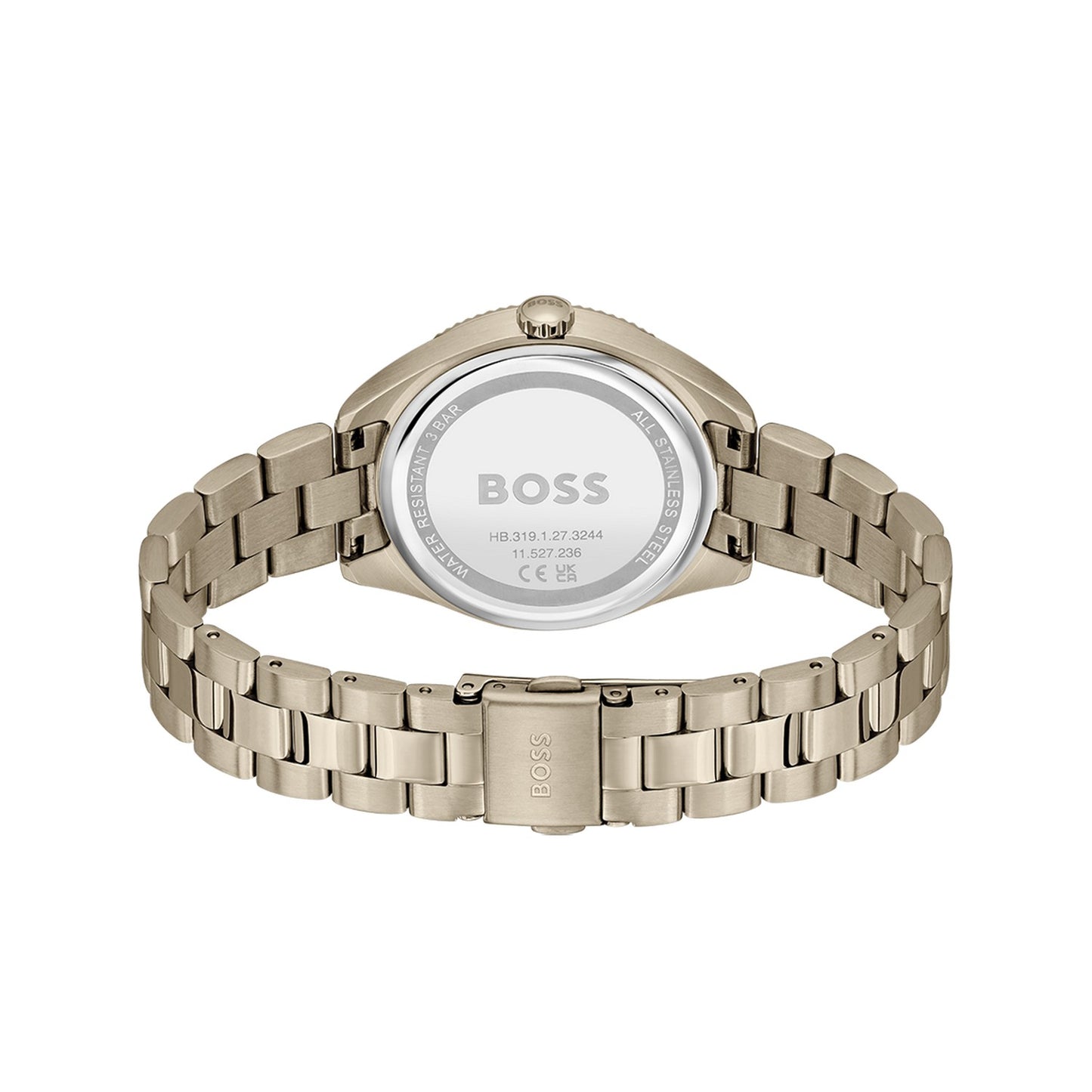 Boss SAGE SPORT 34 mm Rose Gold Dial Women Watch 1502801