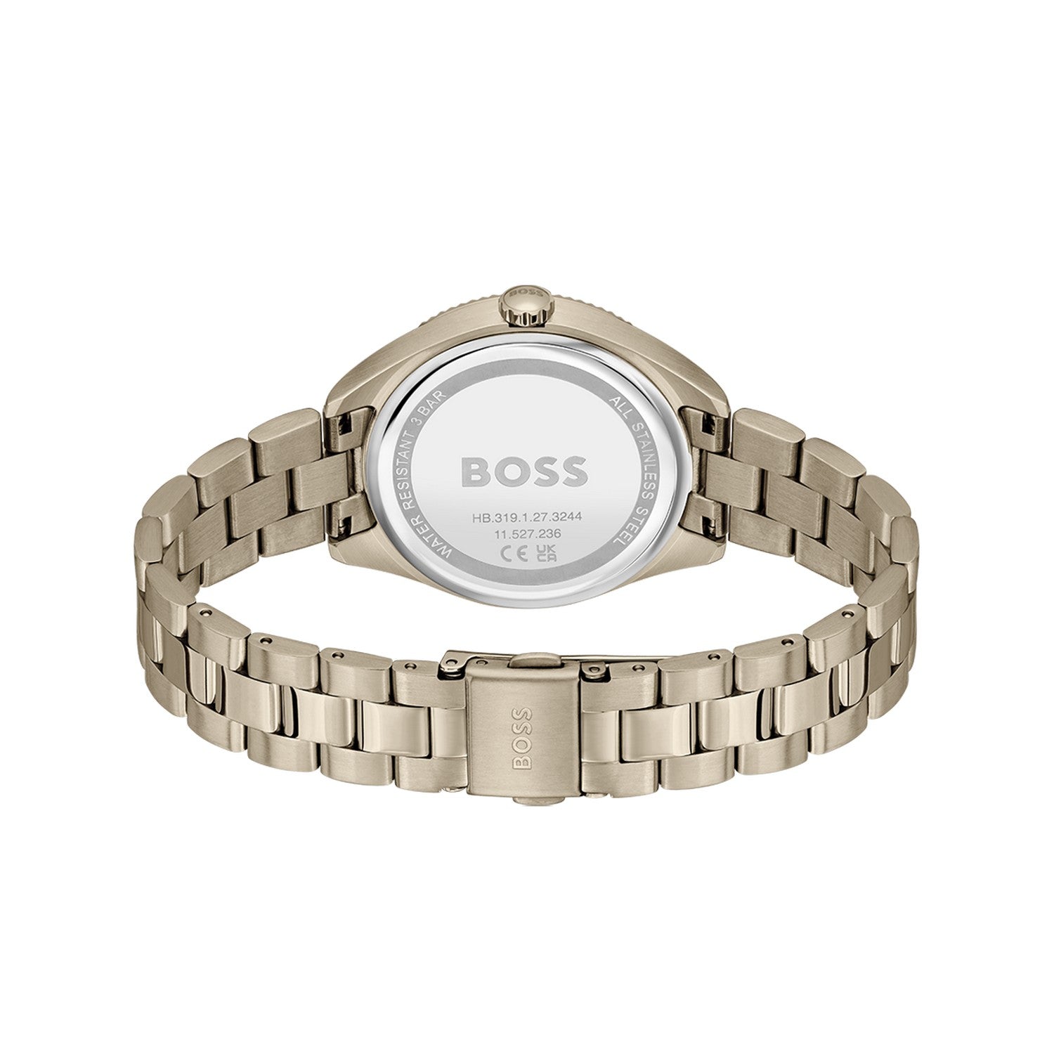 Boss SAGE SPORT 34 mm Rose Gold Dial Women Watch 1502801