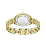 Boss SAGE SPORT 34 mm Gold Dial Women Watch 1502803