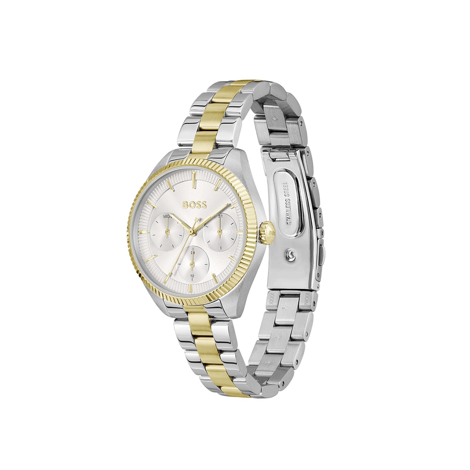 Boss SAGE SPORT 34 mm Silver Dial Women Watch 1502804