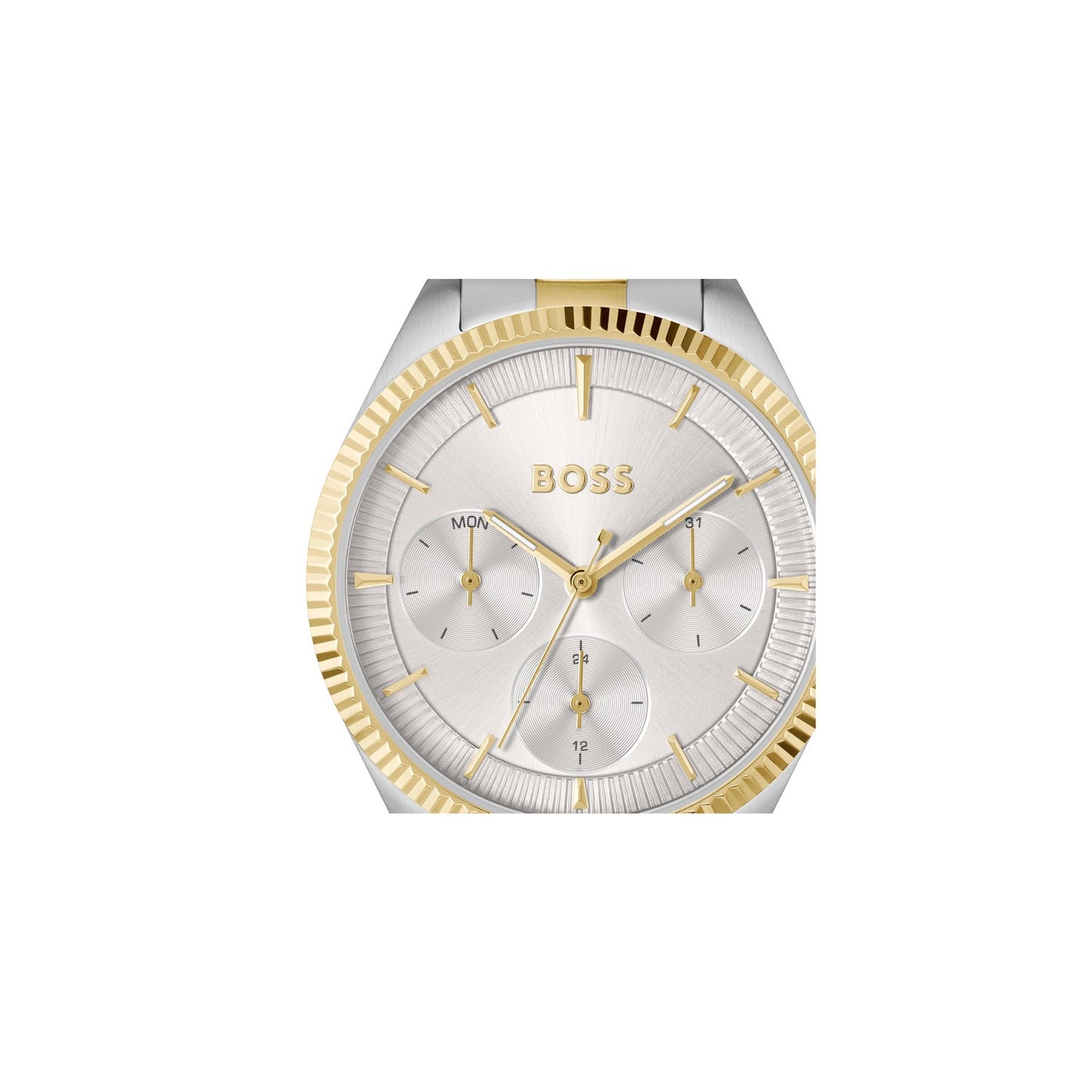 Boss SAGE SPORT 34 mm Silver Dial Women Watch- 1502804