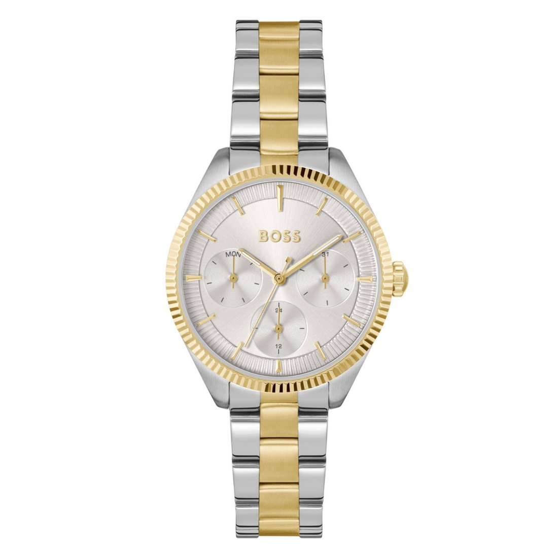 Boss SAGE SPORT 34 mm Silver Dial Women Watch 1502804