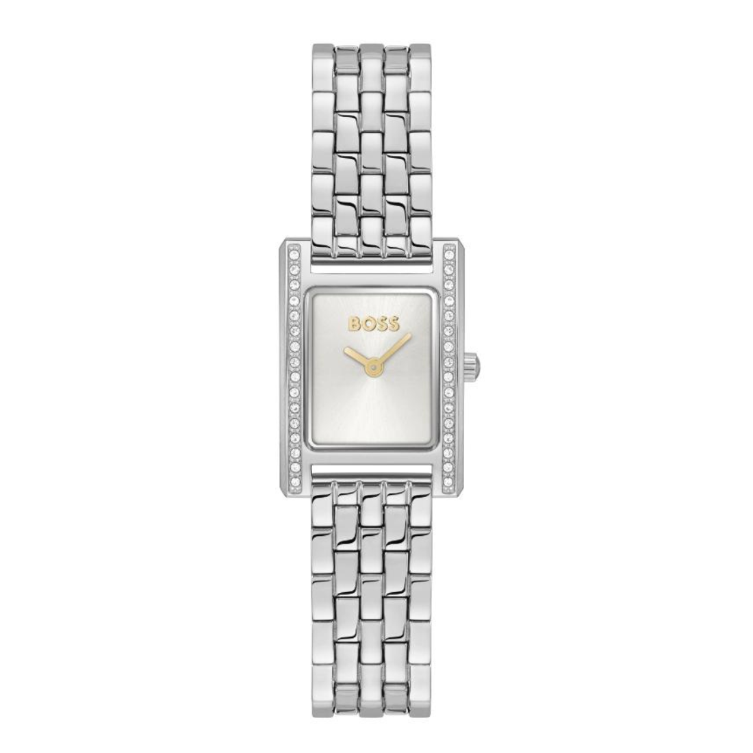 Boss Lucy Precious Qtz Basic Mini 18.5 mm Silver White Dial Women Watch 1502816