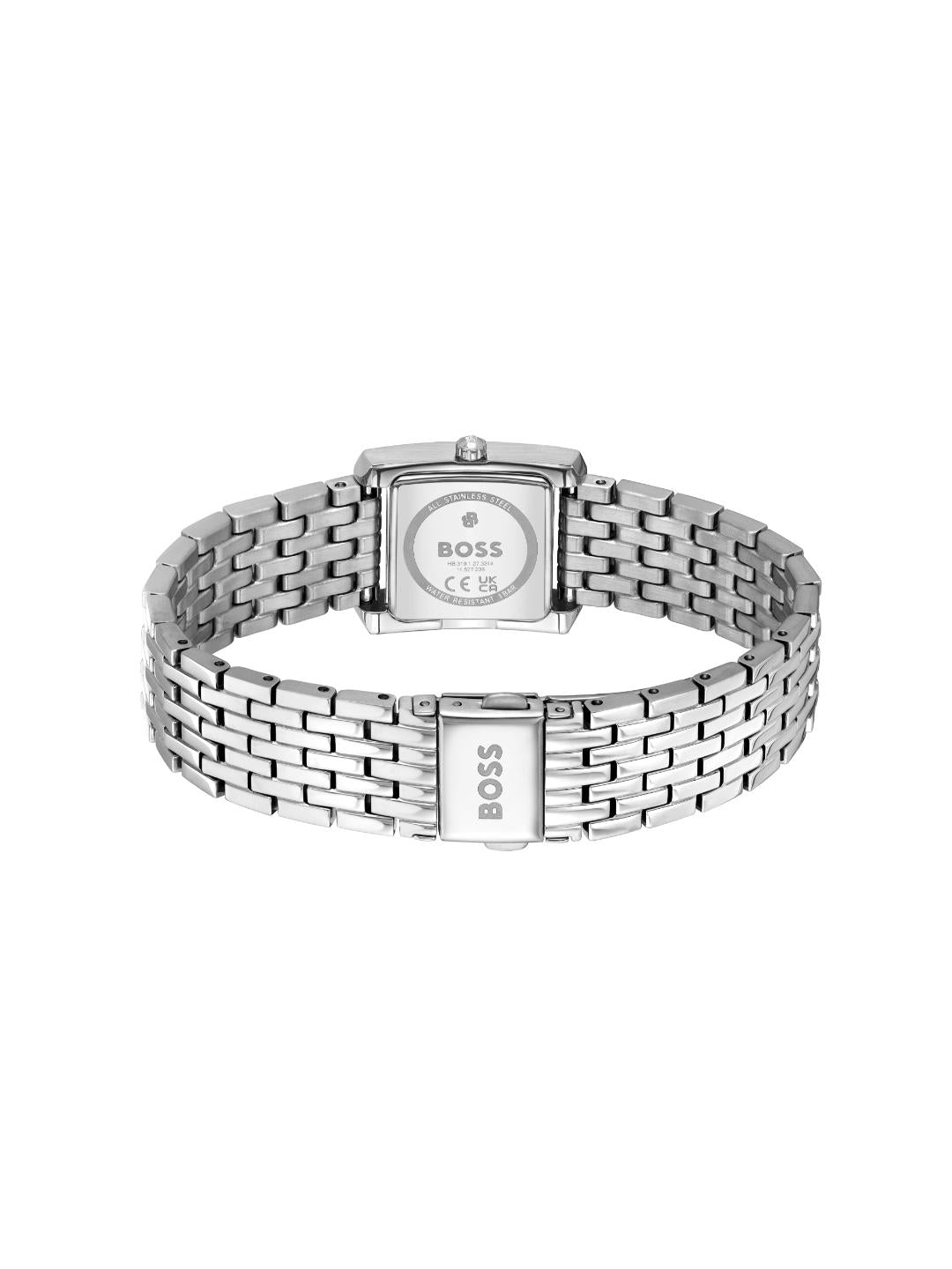 Boss Lucy Scala Qtz Basic Mini Black Rectangle Dial Women's Watch 1502844
