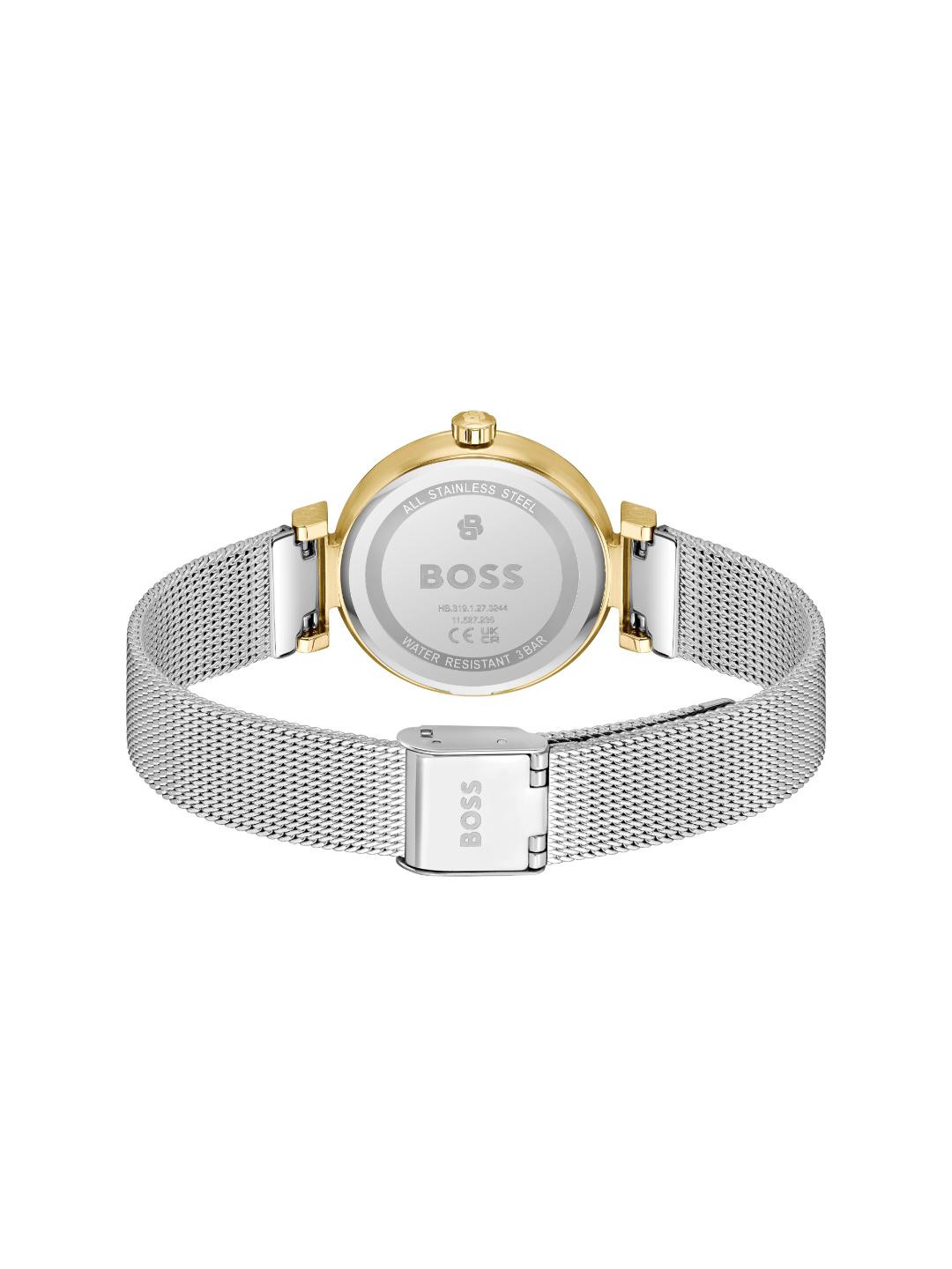 Boss Rosehill Qtz Basic 32 mm Silver White Dial Women Watch 1502853