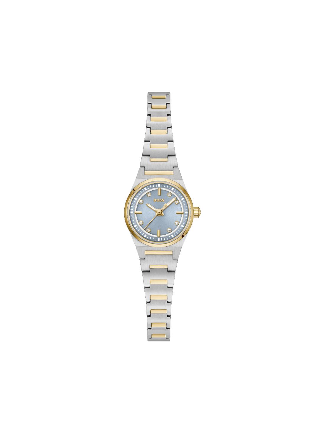 Boss Candor Qtz Basic Mini Blue Round Dial Women's Watch 1502862