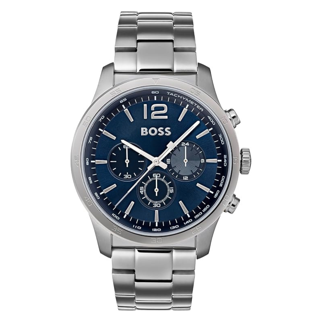 Boss The Professional Qtz 44 mm Chrono Blue Dial Men Watch 1513527