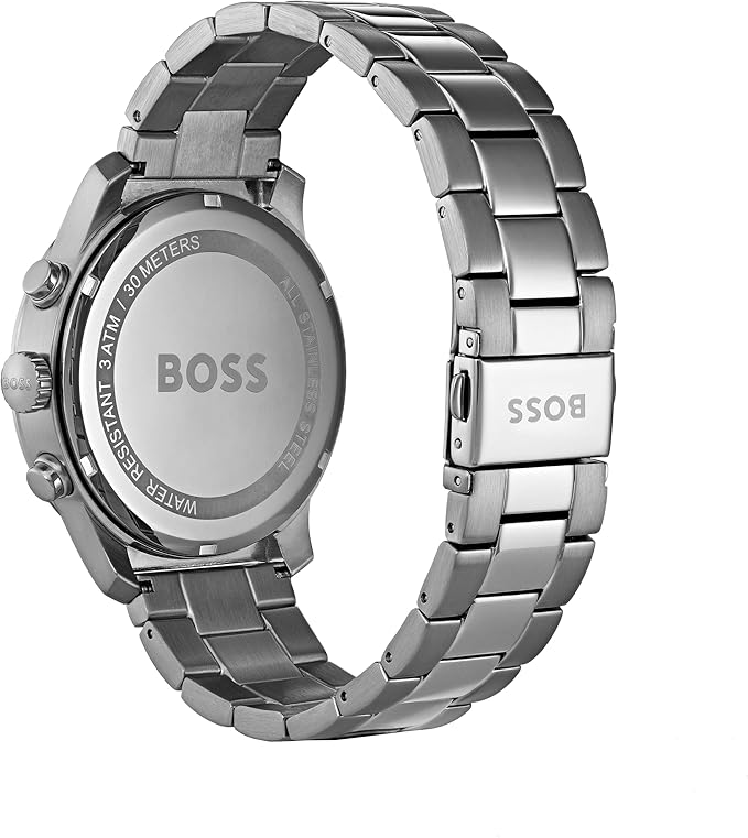 Boss The Professional Qtz 44 mm Chrono Blue Dial Men Watch 1513527