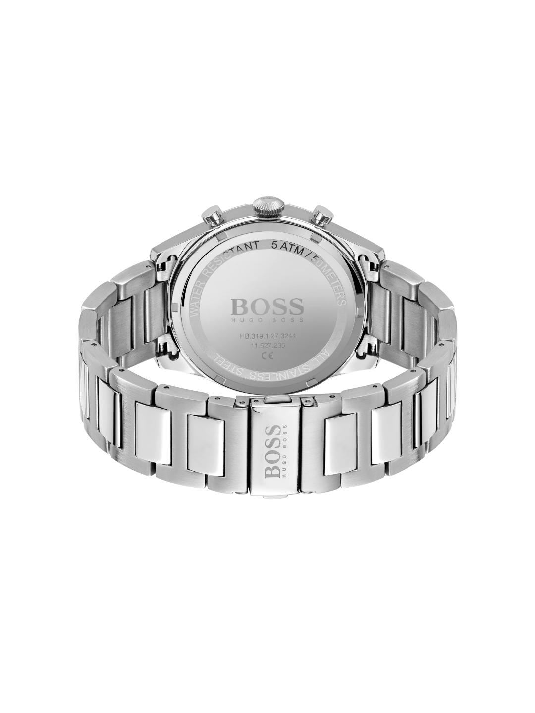 Boss Pioneer Qtz Fashion Chrono Blue Round Dial Men's Watch 1513867