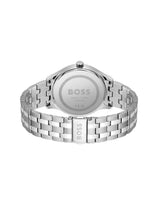 Boss Elite Qtz Basic Calendar Blue Round Dial Men's Watch 1513895