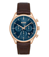 Boss GREGOR 45 mm Blue Dial Men Watch 1514050