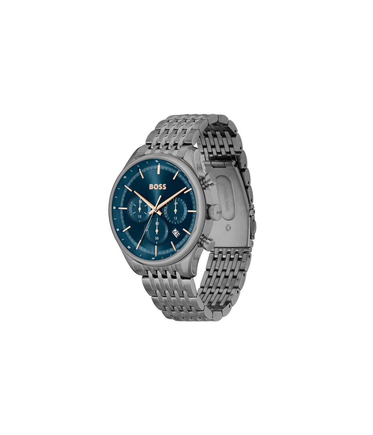 Boss GREGOR 45 mm Blue Dial Men Watch 1514083