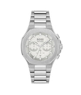 Boss TAPER 45 mm Silver Dial Men Watch 1514087