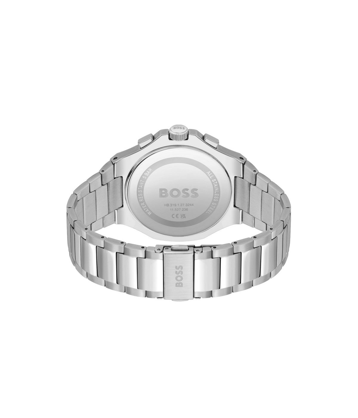 Boss TAPER 45 mm Silver Dial Men Watch 1514087