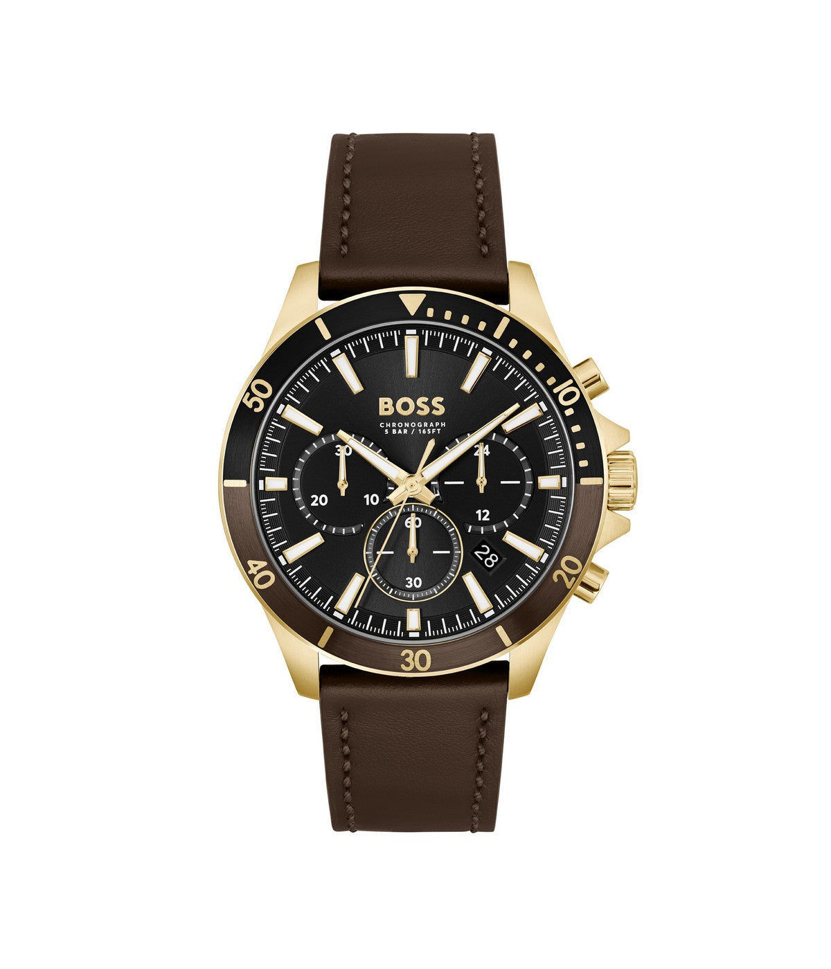 Boss TROPER 45 mm Black Dial Men Watch 1514100