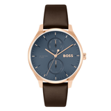Boss TYLER 43 mm Blue Dial Men Watch 1514103