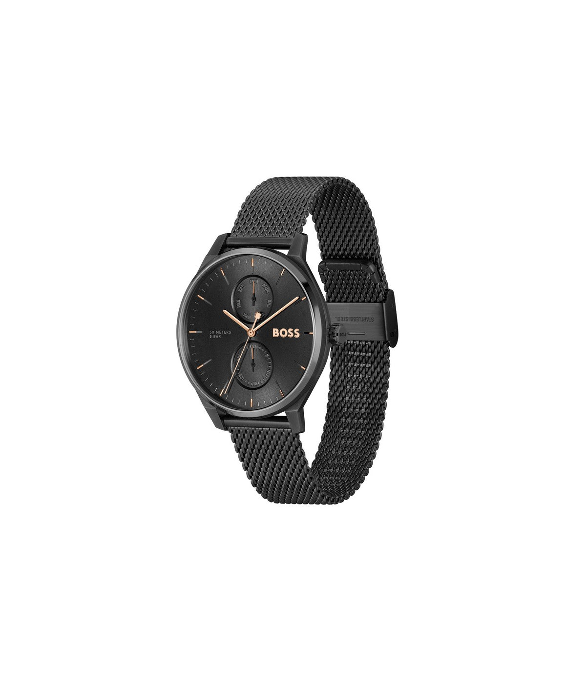 Boss TYLER 43 mm Black Dial Men Watch 1514105